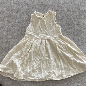 Rylee & Cru Charming Creamy yellow Kids Dress 4-5Y